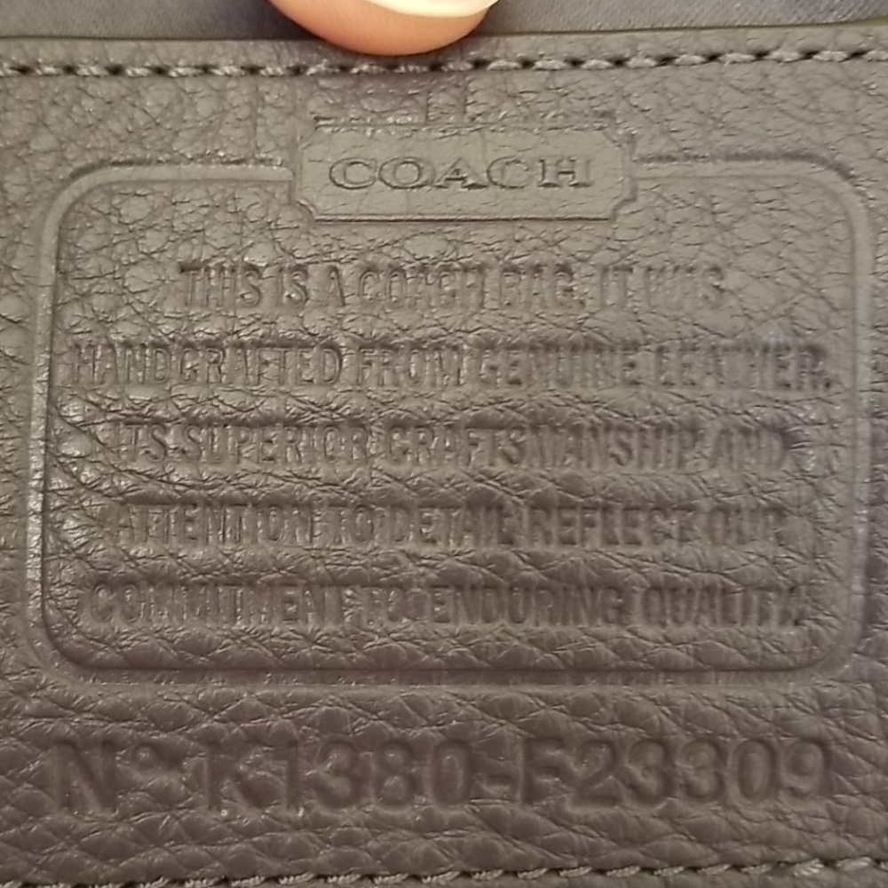 Authentic Coach Purse - Picture 4 of 6
